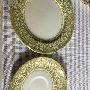 Lunch plate and saucer. Match. Royal Staffordshire England